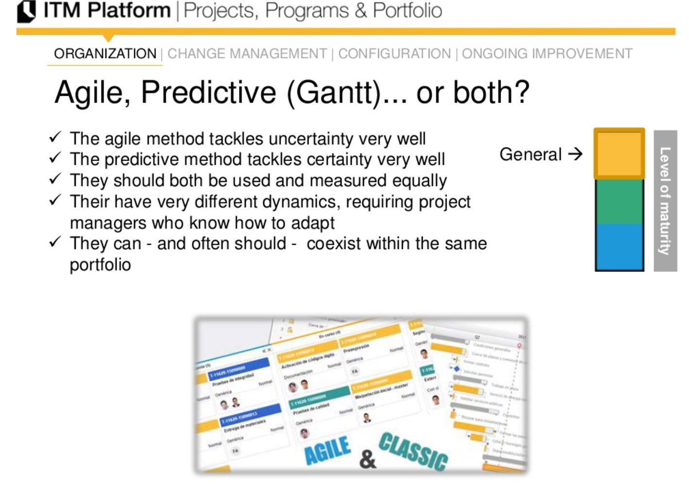 Agile, predicitve (Gantt)... or both?