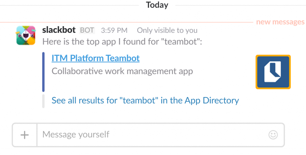 ITM Platform Teambot